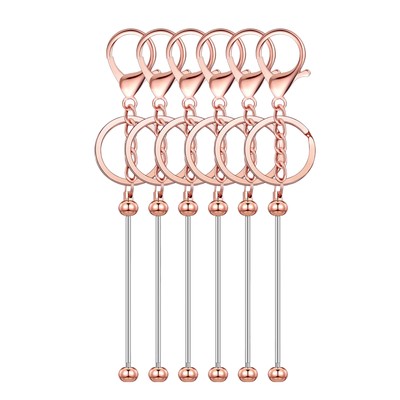 Crafts Keyrings Diy Key Holder Lightweight Pendant Crafts 6 Pcs Diy Keychains