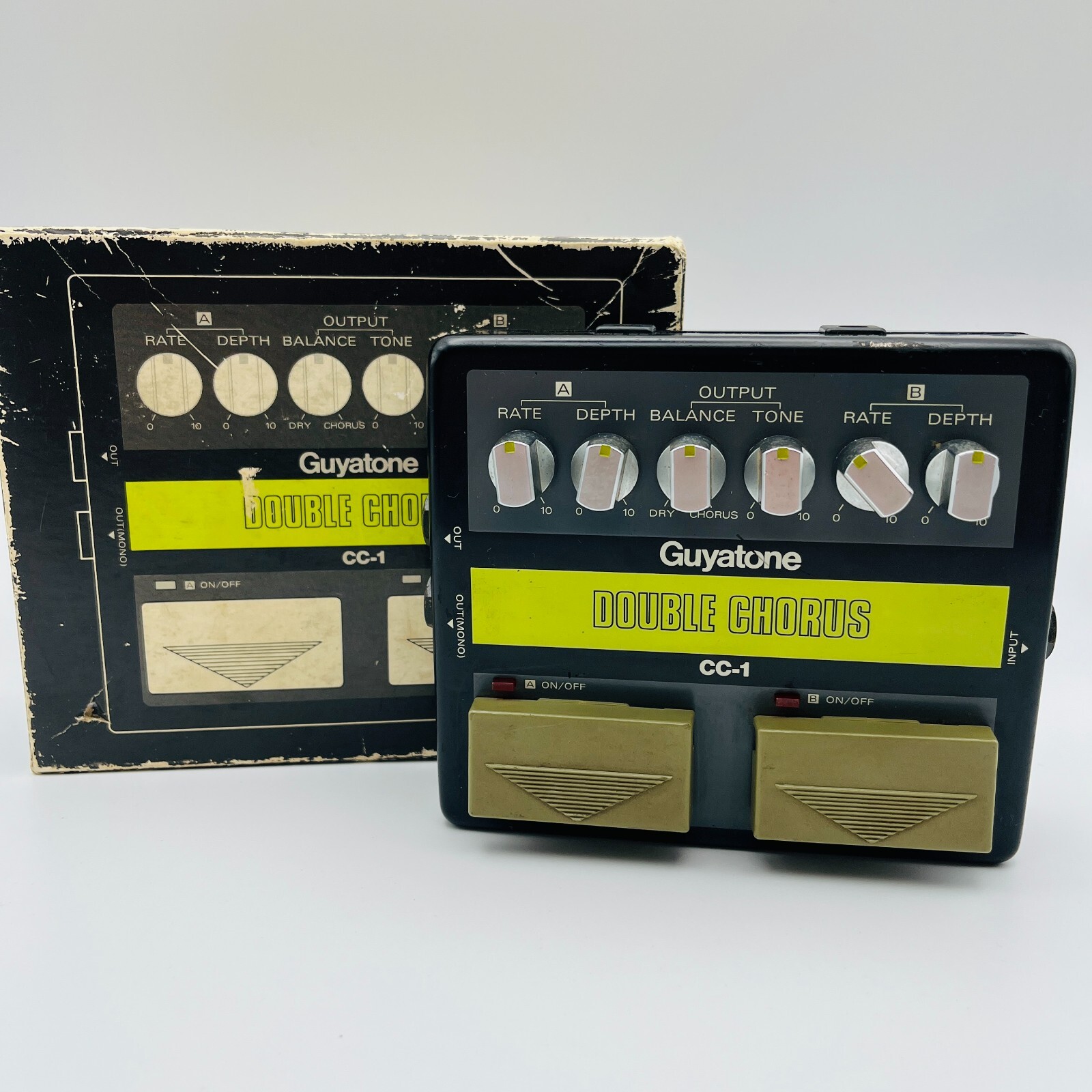 Guyatone CC-1 Double Chorus 日本製 ヴィンテージ Guyatone CC-1 Double Chorus Guitar Effect Pedal Made in