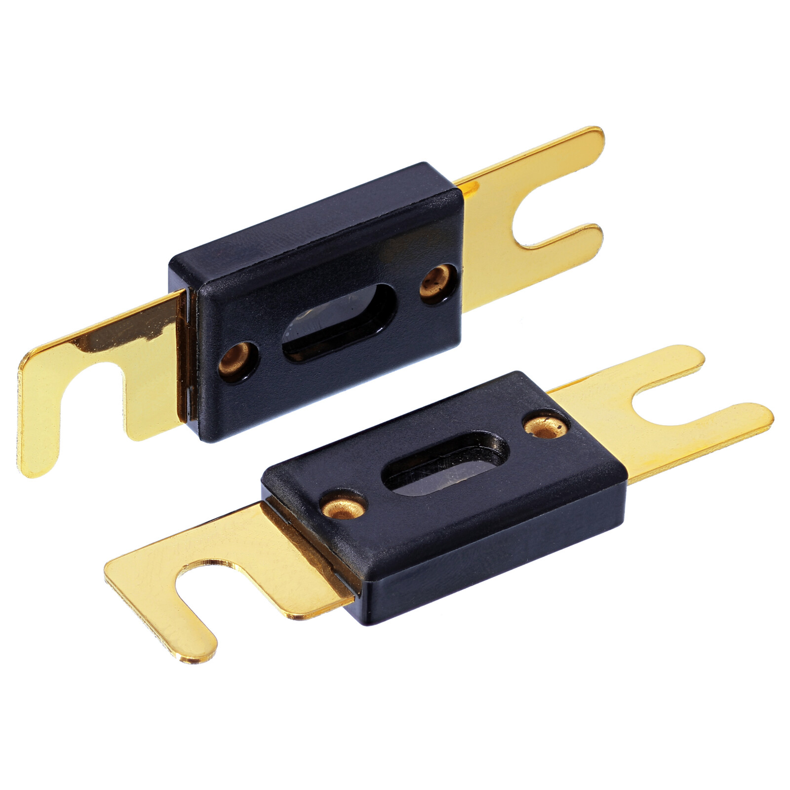 ANL-Sicherung Streifensicherung VERGOLDET 30 bis 500 A ANL Streifen-Sicherung