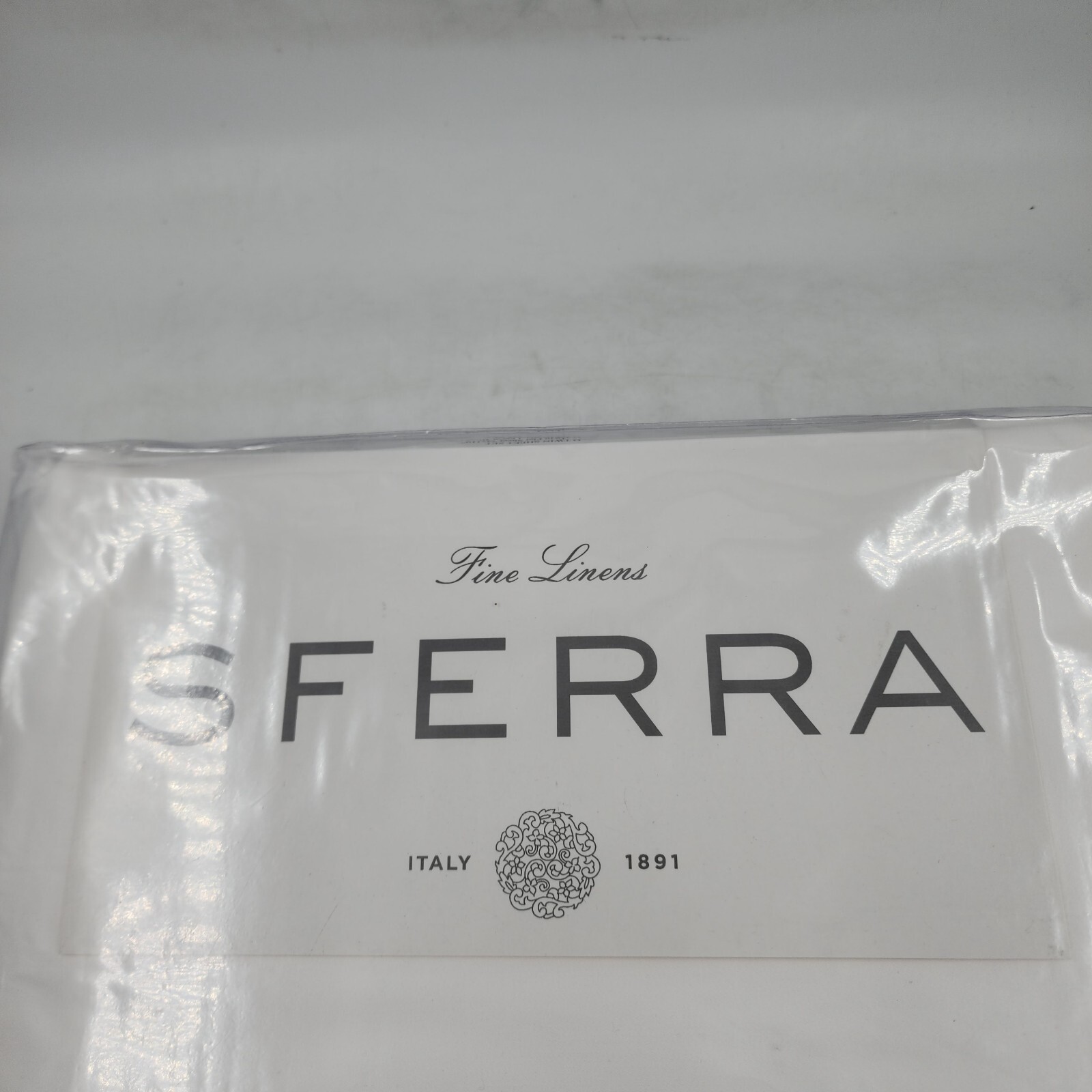 Sferra 800-Thread Count Matera Full Sheet Set 84in x 110in White - Picture 3 of 11