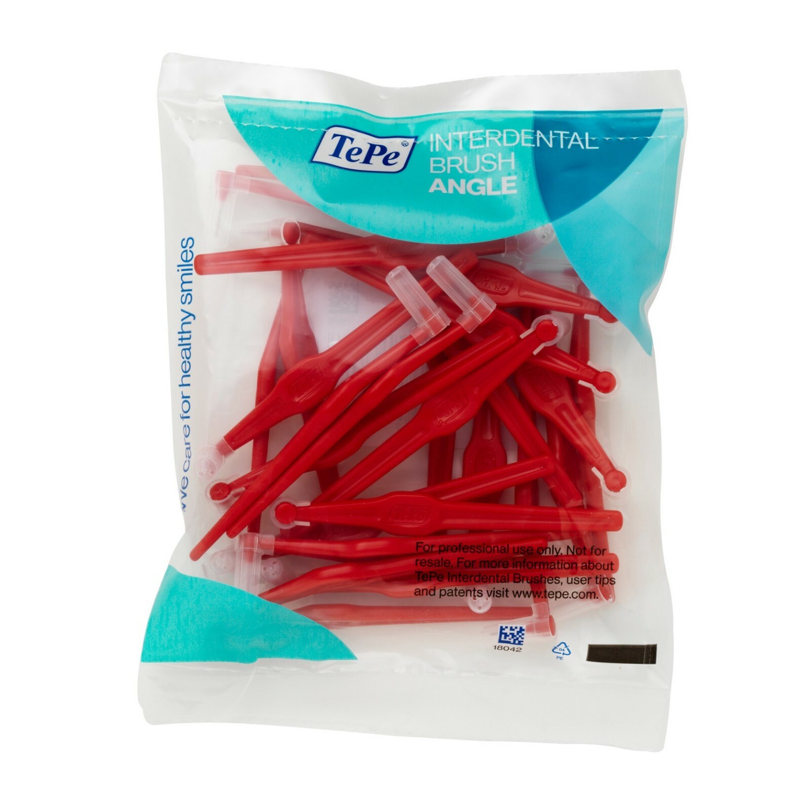 TePe Angle Interdental Brushes in Various Colours and Sizes Value