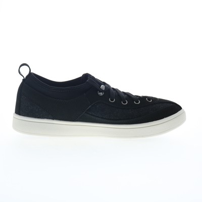 Drew Buzz 40994-19 Мужские черные кожаные кроссовки на шнуровке Lifestyle Sneakers