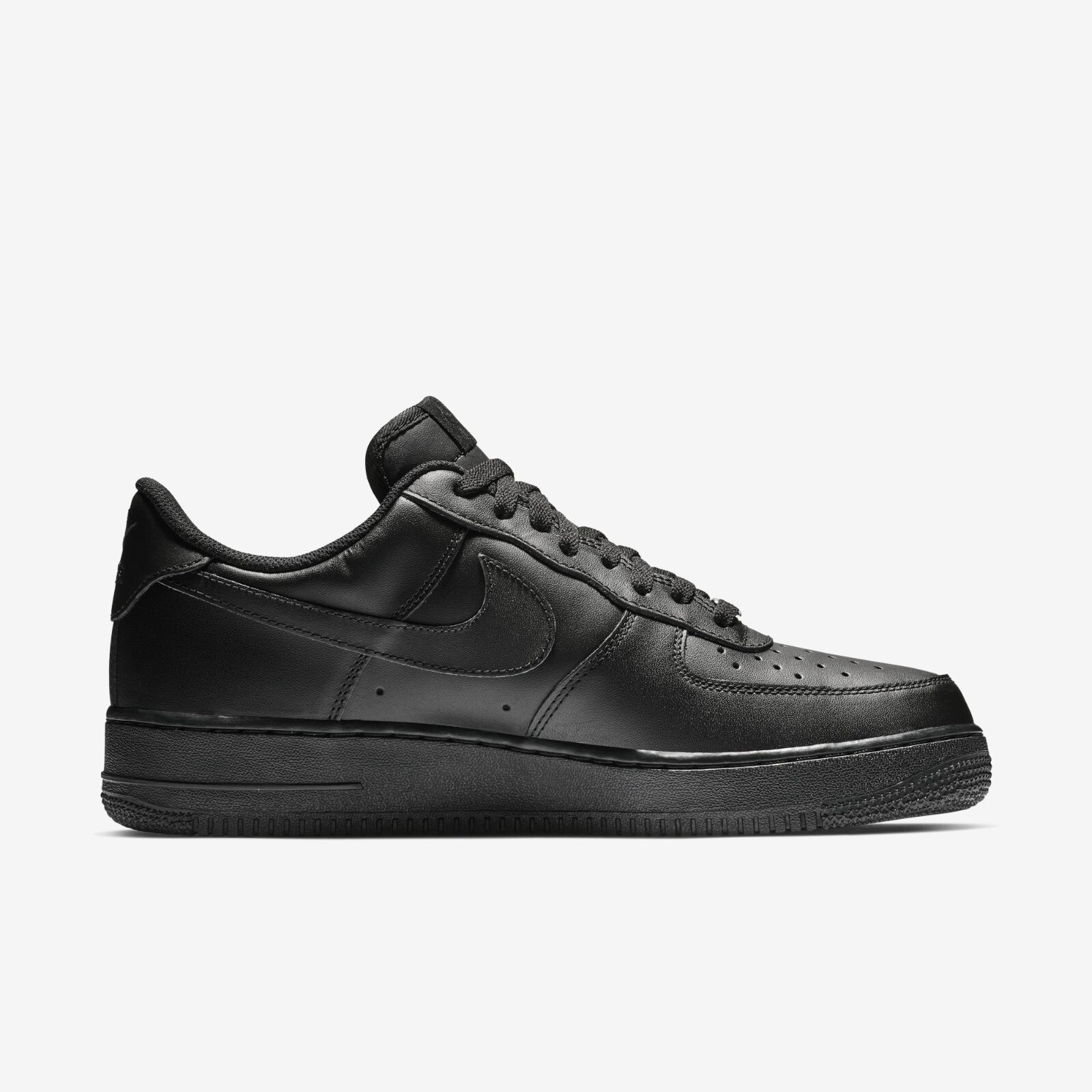 

Кроссовки Nike Air Force 1 07 Low Triple Black 315122-001/CW2288-001, Черный, Nike Air Force 1