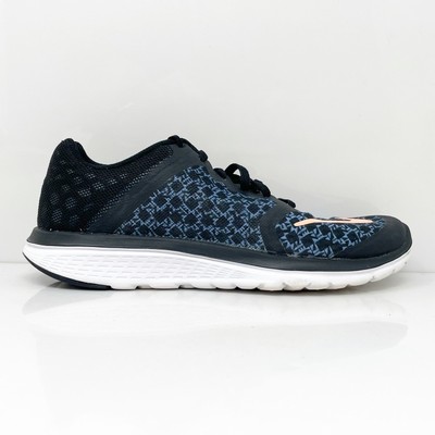 Кроссовки для бега Nike Womens FS Lite Run 3 Print 819167-005 Синие, размер 8,5