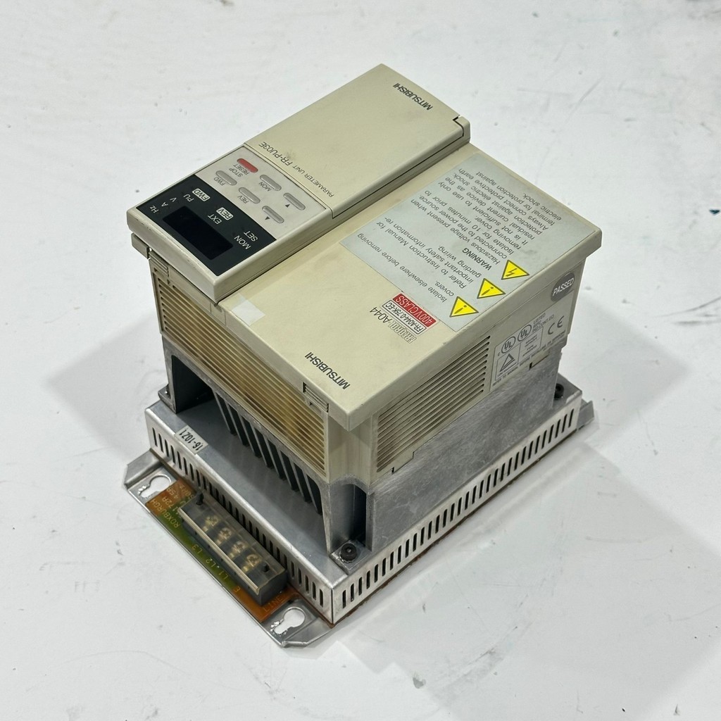 MITSUBISHI FR-A044-0.75K-EC AC INVERTER — 4