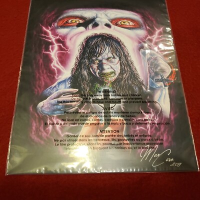 Fright Crate Exclusive  THE EXORCISM OF  REGAN  8x10 Art Print by Max Cave