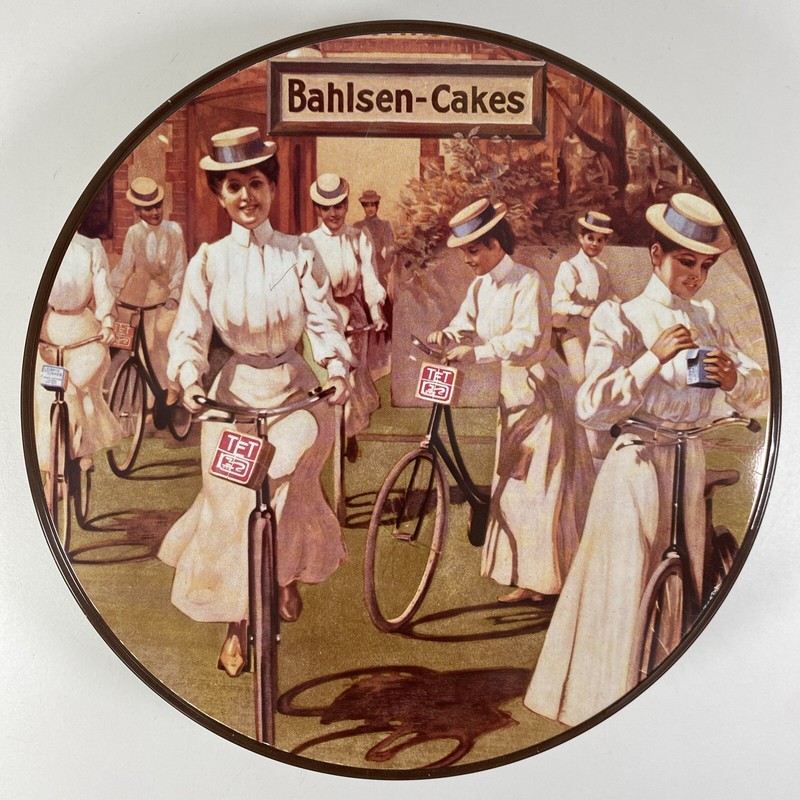 BoÃ®Te Ã  Biscuits En MÃ©Tal Bahlsen-Cakes De La Marque Bahlsens Keksfabrik