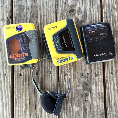 3 Sony Walkman Cassette Players For Parts | eBay