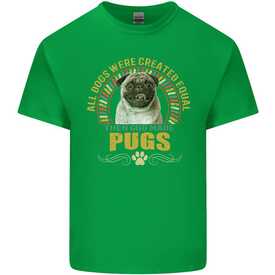 Una Camiseta De Niños Pug Dog