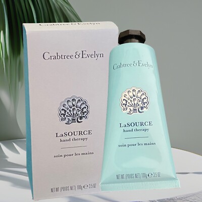 Crabtree & Evelyn La Source Hand Therapy 100g 3.5 oz NIB Sealed under top