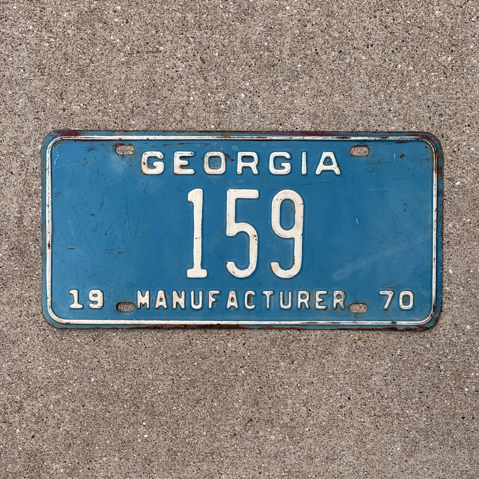 Ado オリジナルプレート　ジョージア Authentic Georgia License Plate License Plate Auto Tag