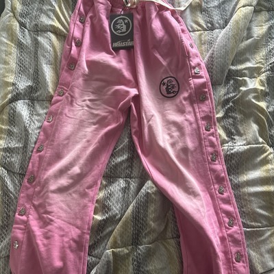 Hellstar Studios Racer Flare Pink Sweatpants RARE  SIZE S