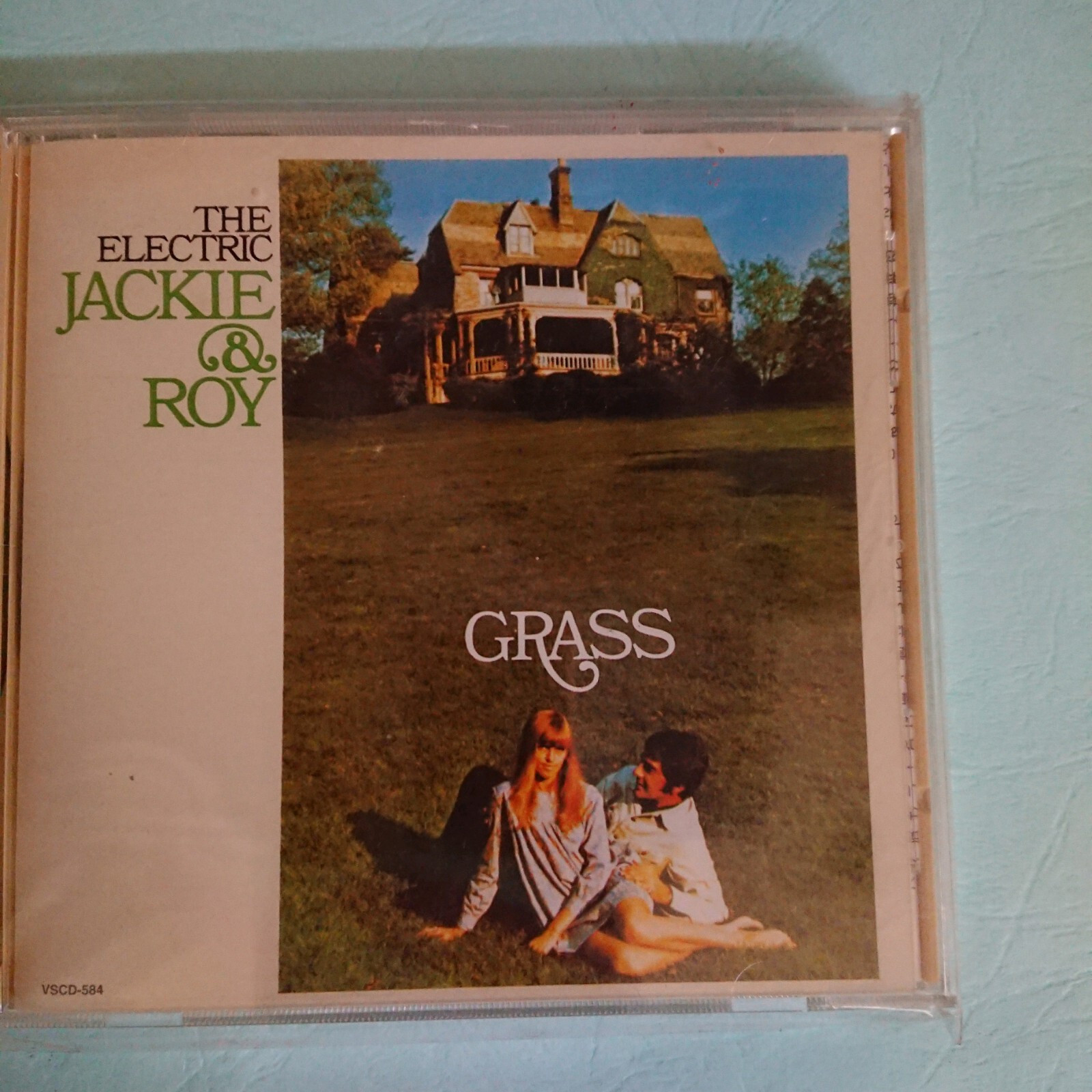THE ELECTRIC JACKIE & ROY GRASS Japan Remastered CD VSCD-584 THE ELECTRIC JACKIE & ROY GRASS Japan Remastered CD VSCD-584