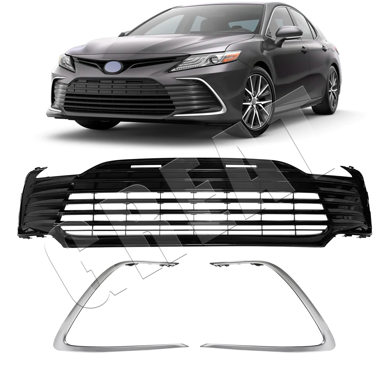 Standard Hood Fender & Mirror Kit | TOYOTA CAMRY HYBRID LE XLE 2019 Standard Hood Fender & Mirror Kit | TOYOTA CAMRY HYBRID LE XLE 2019