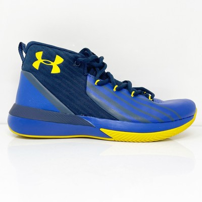 

Баскетбольные кроссовки Under Armour Boys Lockdown 3 3020430-402, синие, размер 6 лет, Синий, Lockdown 3