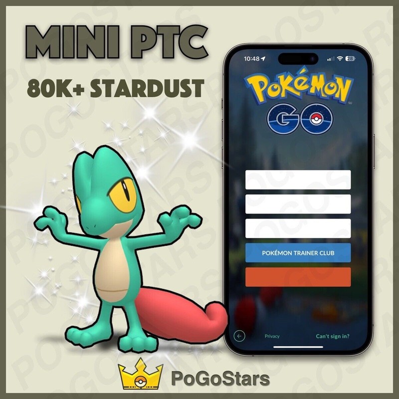 Pokémon Go – Compte Shiny 40 Pokémon, 3 Millions De Poussière, Mini PTC, Origine Japon