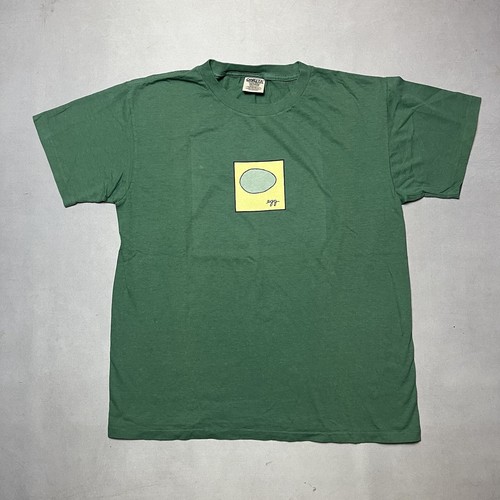 トップス White Arch Logo 90s Single Stitch Tee Vintage 90s Express EXP Jeans Single Stitch T Shirt Mens 2XL
