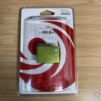 iPDA FM Transmitter with digital PLL compatible with all iPod series - SEALED!
