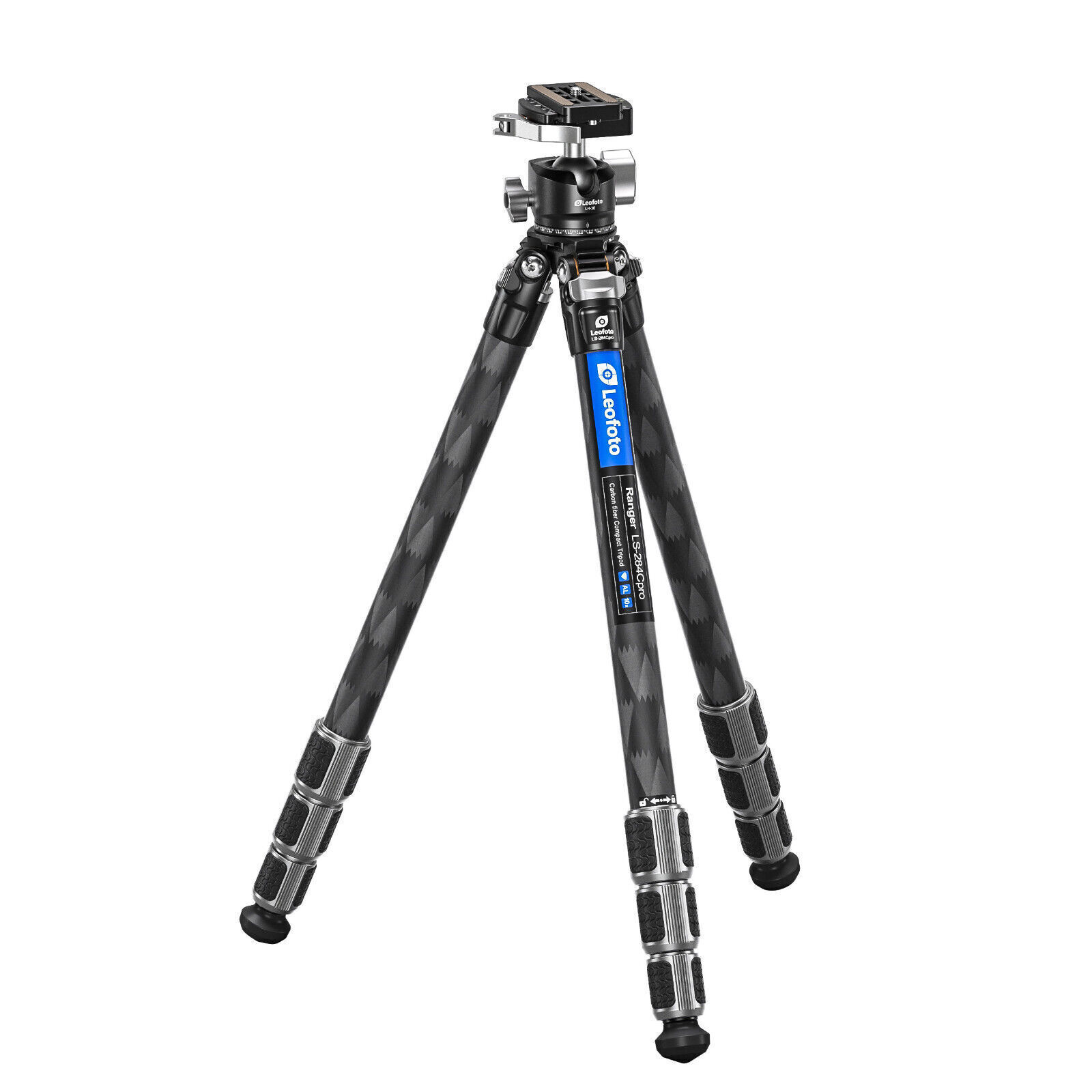 Leofoto LS-284C PRO Tripod+LH-30LR(Lever) Ballhead |Water-Resistant and Improved