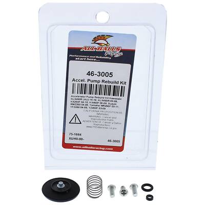 All Balls Accelerator Pump Rebuild Kit for Yamaha YZ450F 03-09, YFZ450 04-09