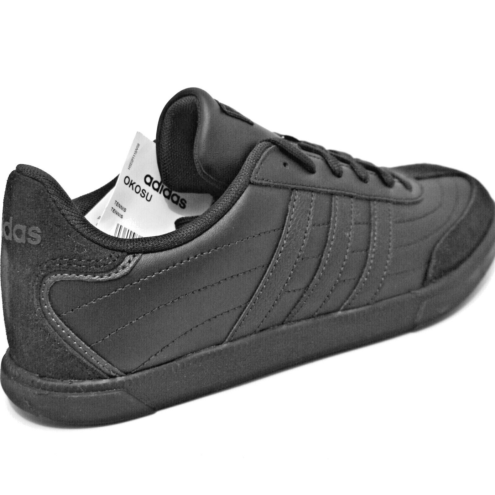 Adidas Okosu Originals Mens Shoes Trainers Uk Size 7 to 12 H02041 Triple  Black: купить с доставкой из США, цена 7 668 руб - (204173005308)