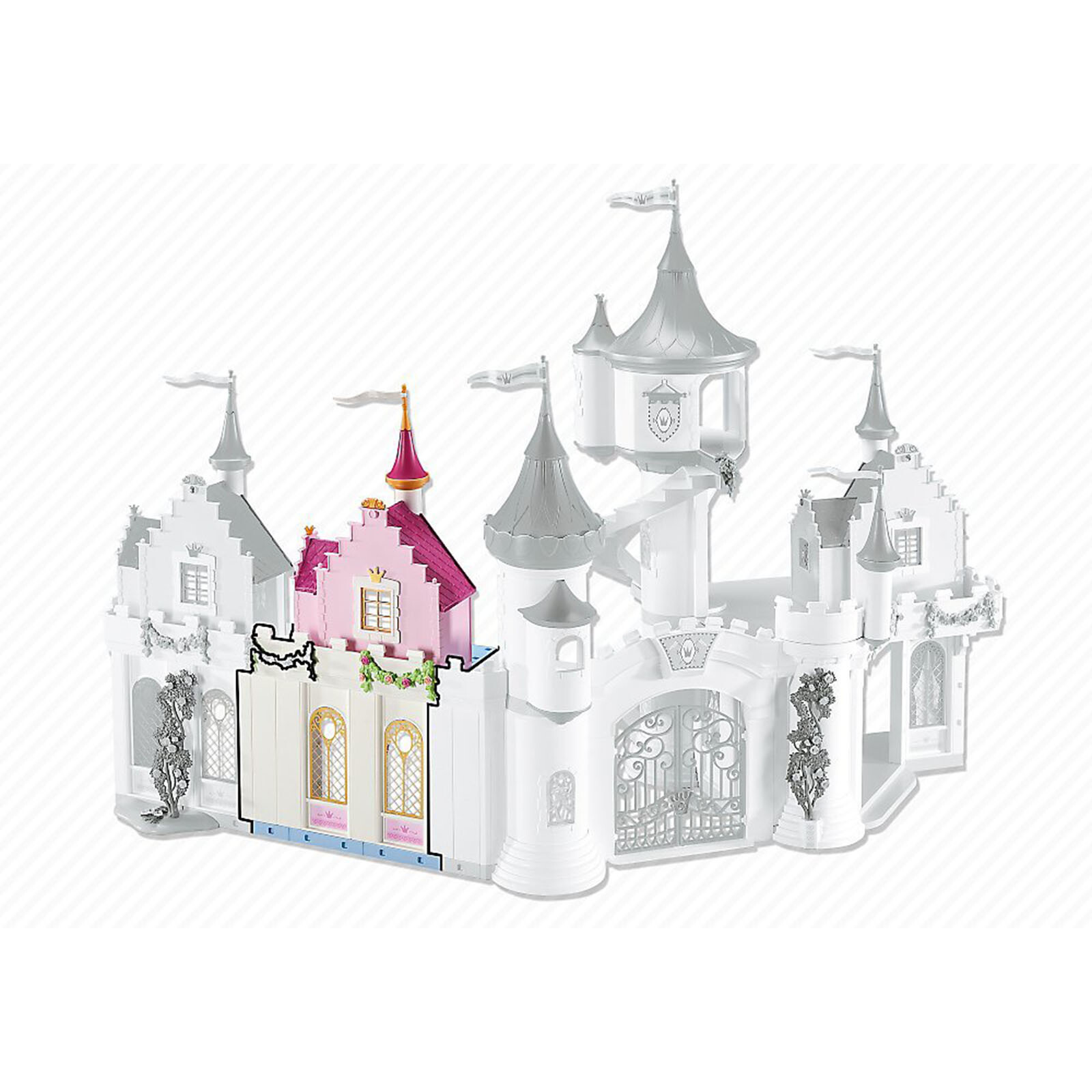 Настенный удлинитель Playmobil для Большого строительного набора 6519 ШТУК, НОВЫЙ В НАЛИЧИИ.