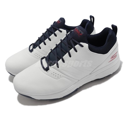 

Мужские кроссовки Skechers Go Golf Torque-Pro White Navy Spike Golf Shoes 214002-WNV, Белый, Go Golf Torque-pro