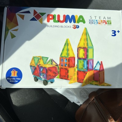 Plumia Magnetic 3D Building Blocks Brand New