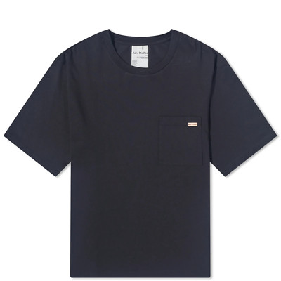 ACNE STUDIOS EDIE POCKET PINK LABEL T-SHIRT SIZE XL