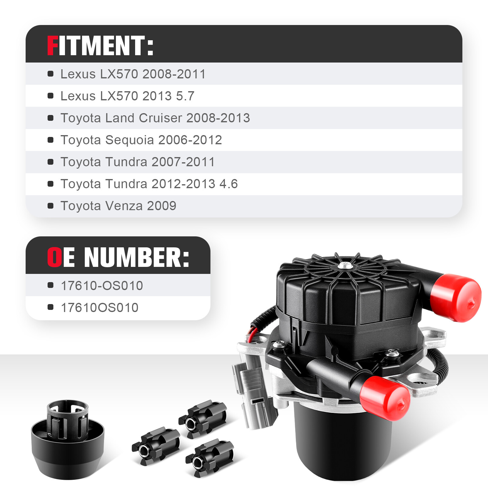 yum2700 2008-2017 Nissan Infiniti EX35 FX35 FX50 350Z 370Z Oil Pump