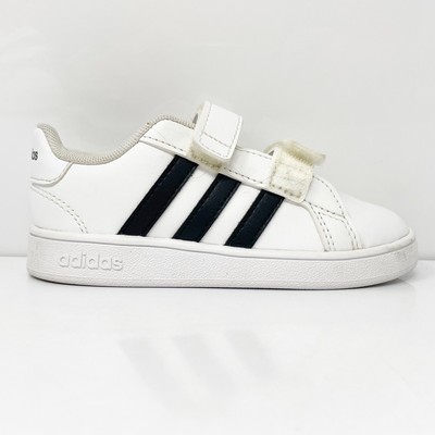 

Adidas Boys Grand Court EF0118 Белая повседневная обувь Кроссовки Размер 8K, Белый, Grand Court