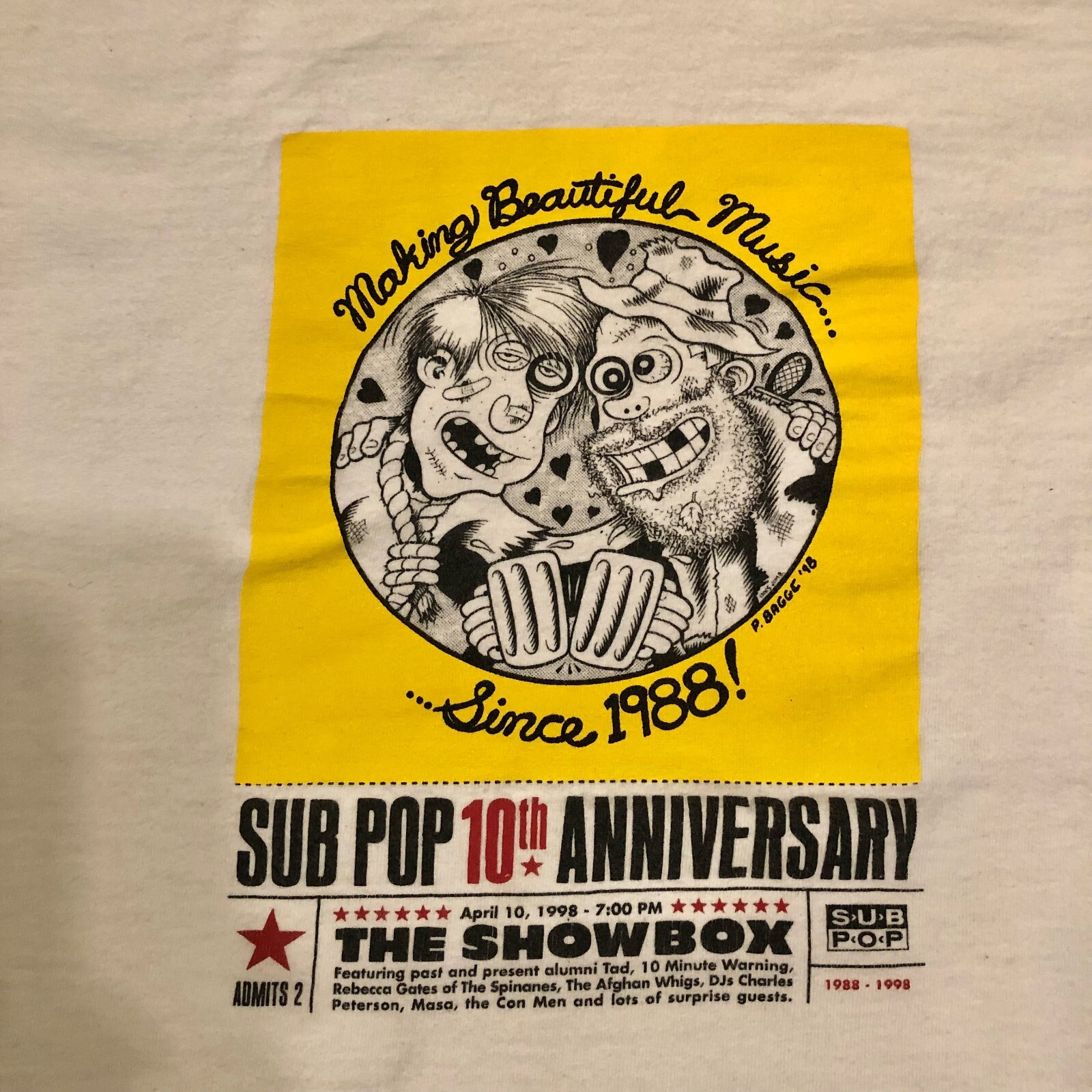hype! Tシャツ NIRVANA ニルヴァーナ sub pop サブ・ポップ SUBPOP ユーズド Tシャツ NIRVANA