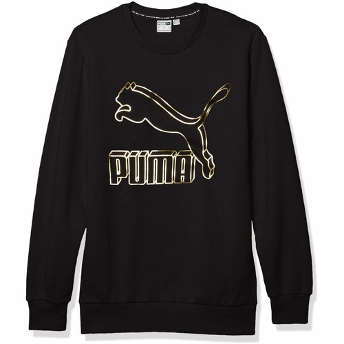 

[595198-56] Мужская команда Puma Classics Logo Crew TR, Черный