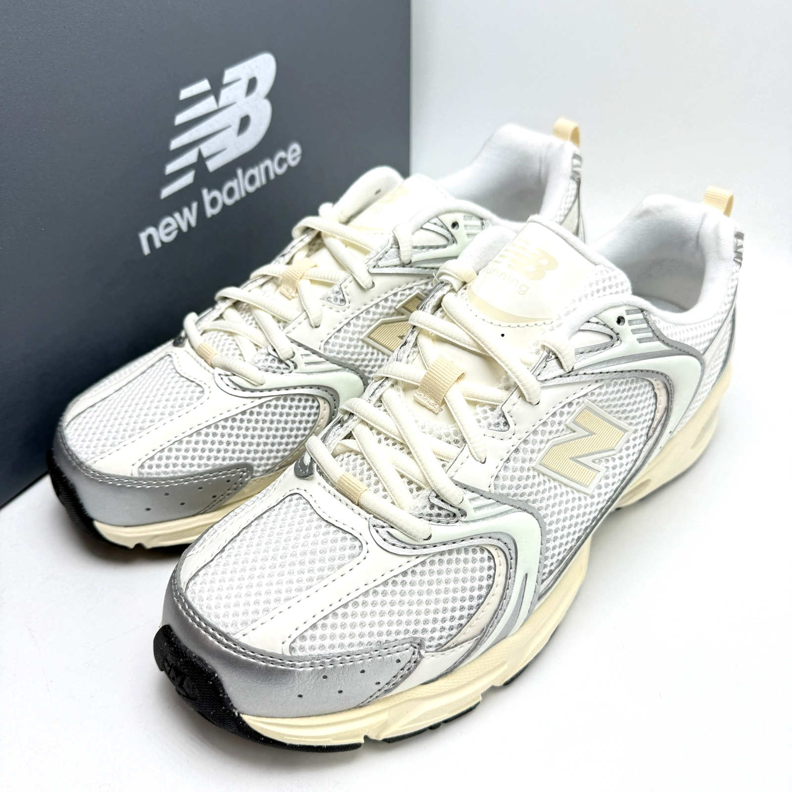 New Balance 530 Silver Metallic Linen Men's Shoe U530ESB sz 5-8 | eBay