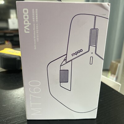 RAPOO MT760 Grey White Multi-mode Wireless Mouse -Switch between Bluetooth 5.0