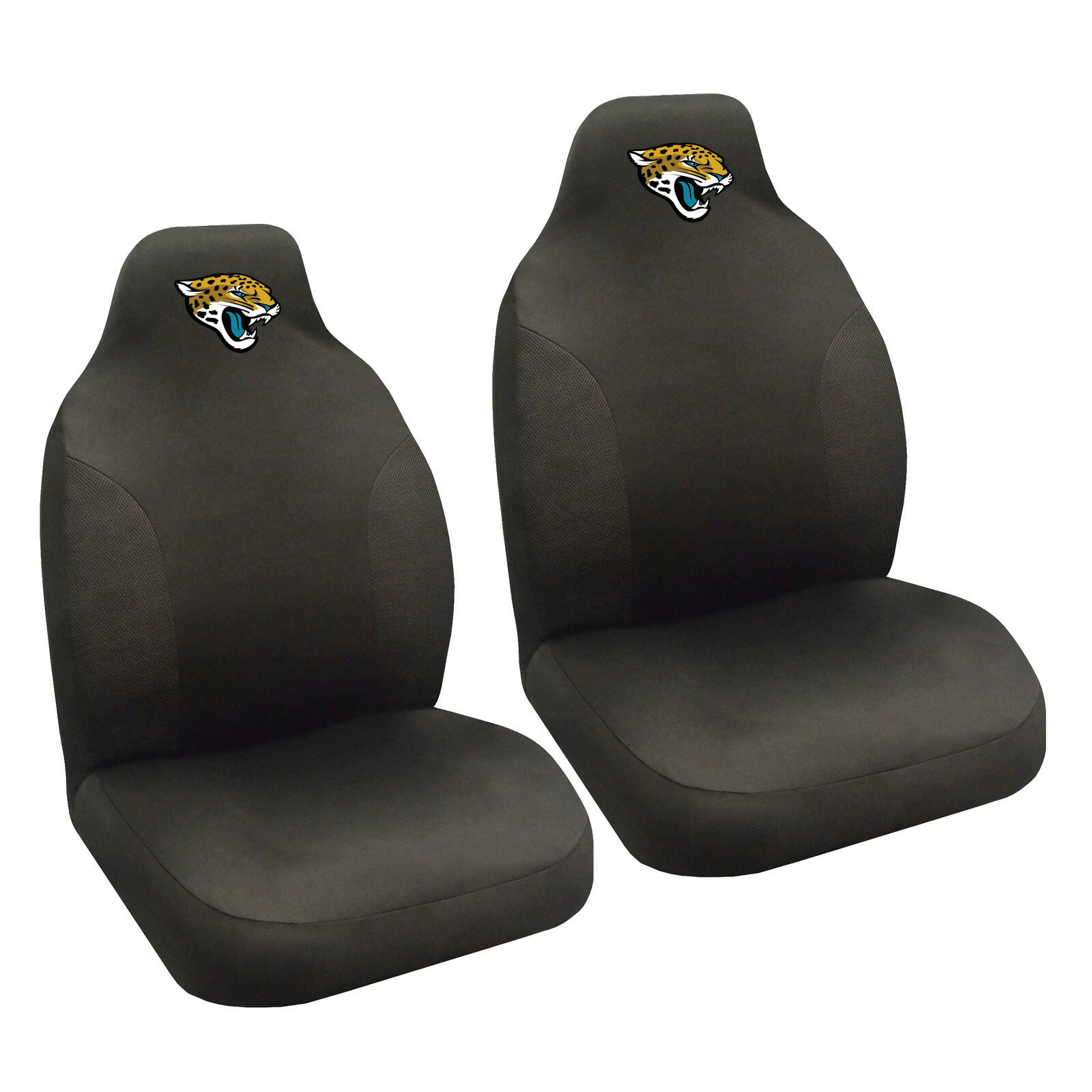 NFL Jacksonville Jaguars Car Truck Suv Black Front Bucket Seat Covers