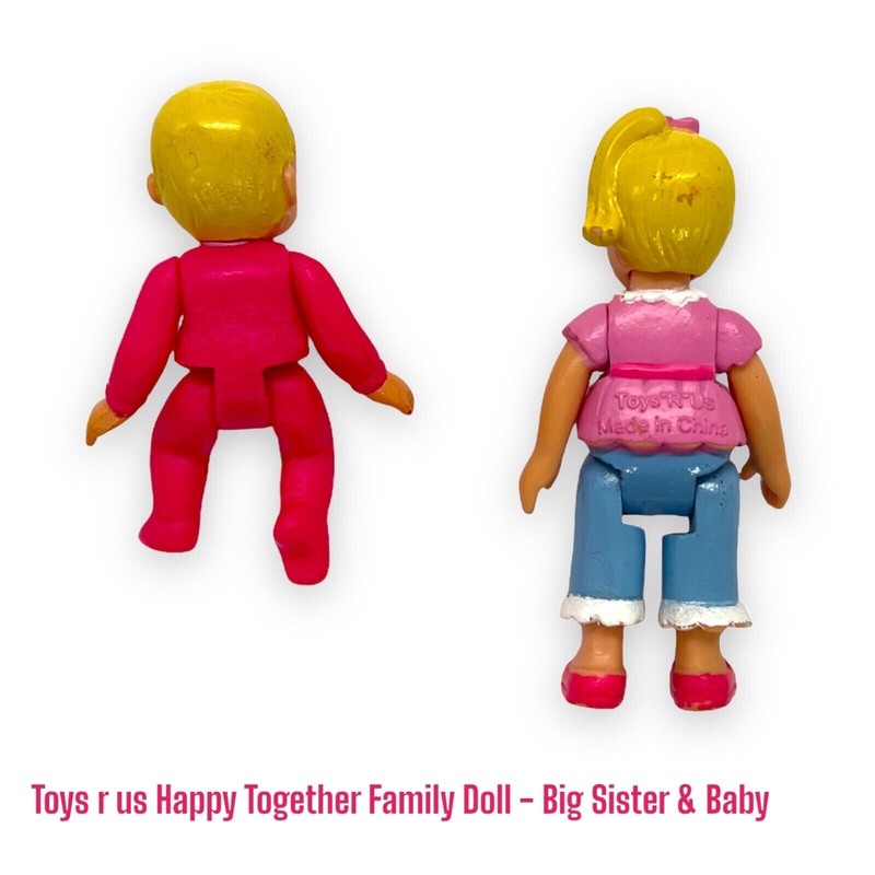 You & Me Happy Together Family Sister & Baby Figure Toys R Us Loving Blonde Hair