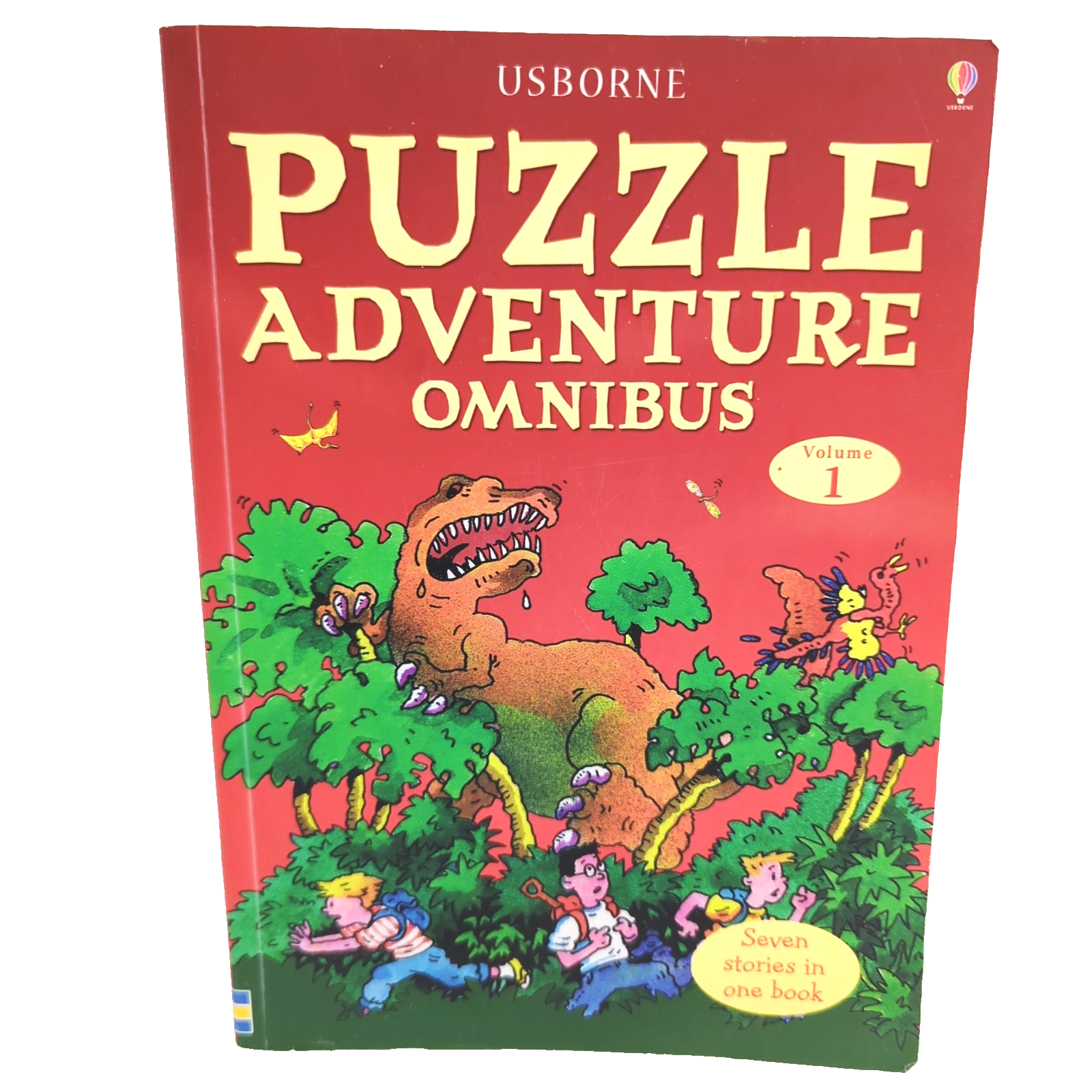 Usborne Puzzle Adventure Omnibus Volume One by Jenny Tyler, Gaby Waters, Karen Dolby, Martin Oliver
