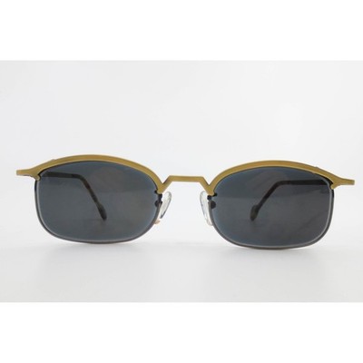 l.a. Eyeworks Akio 442403 Gold Tortoise Shell Metal Sunglasses Italy Mens Womens