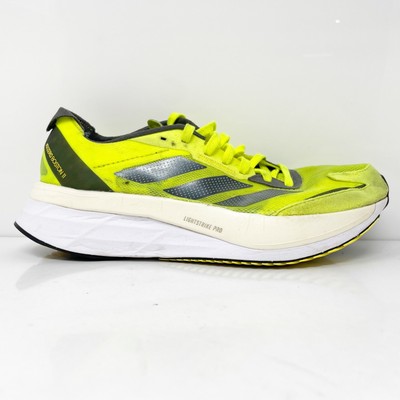 

Adidas Mens Adizero Boston 11 GX6650 Желтые кроссовки Кроссовки Размер 7, Желтый, Adizero Boston 11