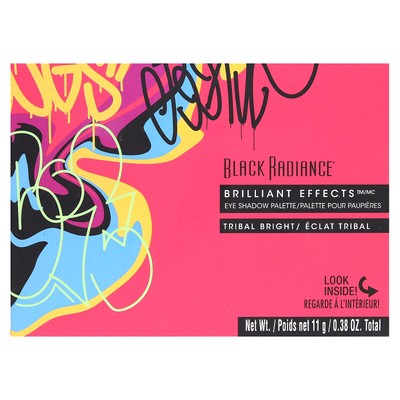 Brilliant Effects, Eye Shadow Palette, Tribal Bright, 0.38 oz (11 g)