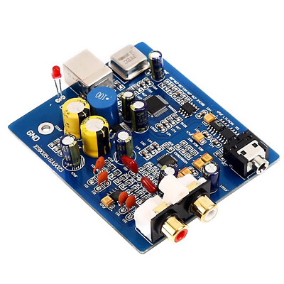Mounting ES9028Q2M + SA9023 USB decoder card HiFi audio DAC sound card