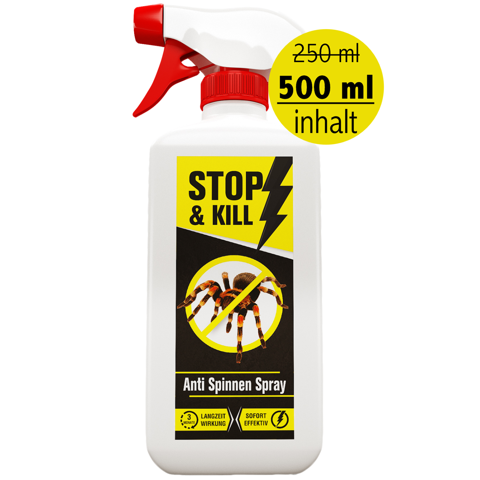 STOP KILL Anti Spinnen Spray mit Sofort- und Langzeitwirkung