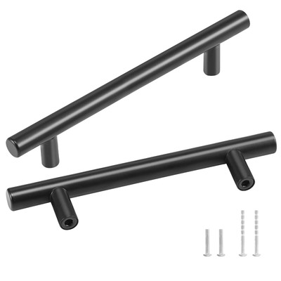 VEVOR 10/30 Pack Stainless Steel Kitchen Square Cabinet Handles Pulls 3/5/6in