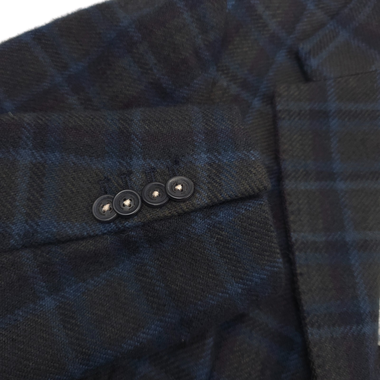 Pre-owned Massimo Alba $1775  Moon Rock Wool Tweed Blazer Jacket Mens Us 38r (italy 48r) In Green