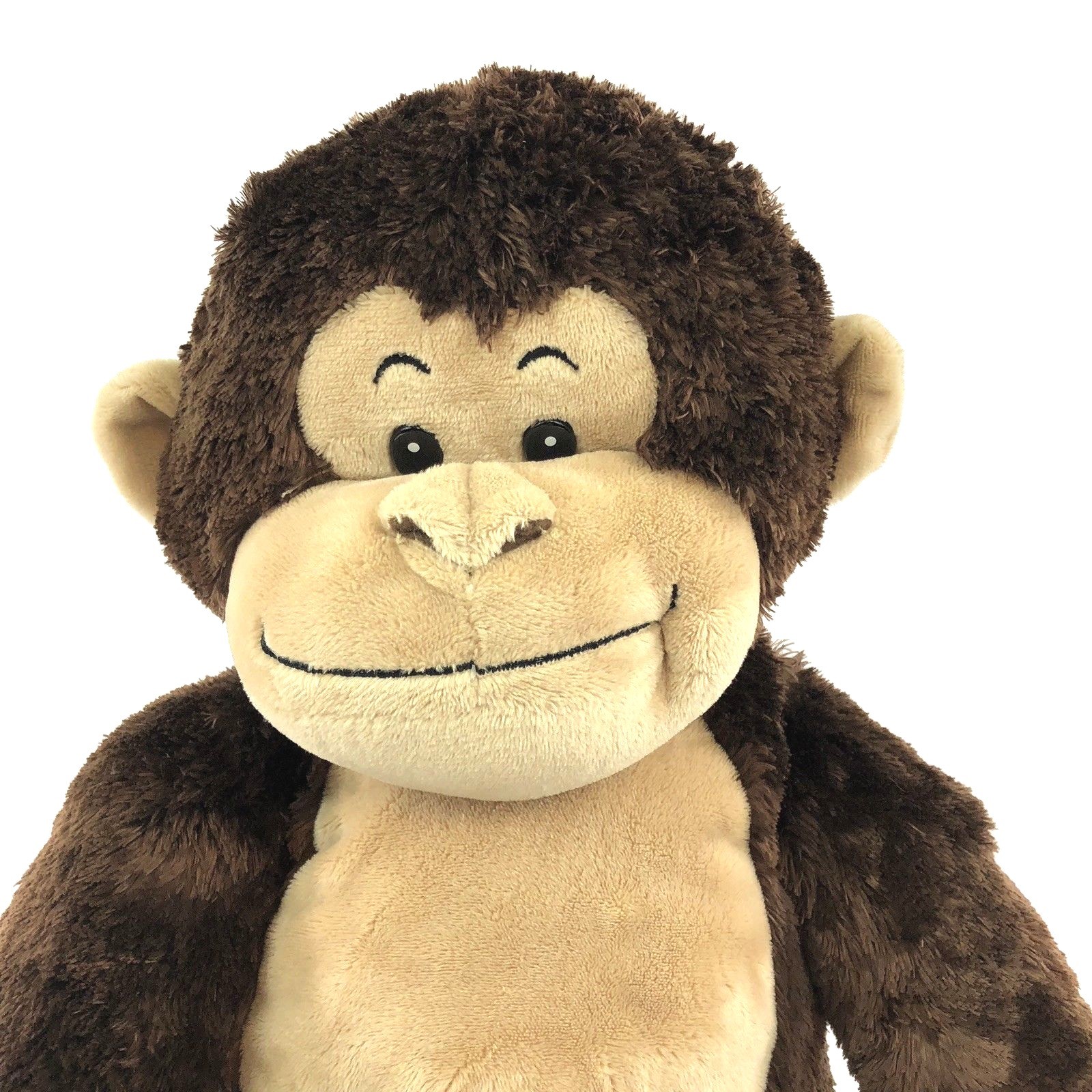 Build a Bear Workshop Stuffed Toy Brown Tan Monkey Plush 20