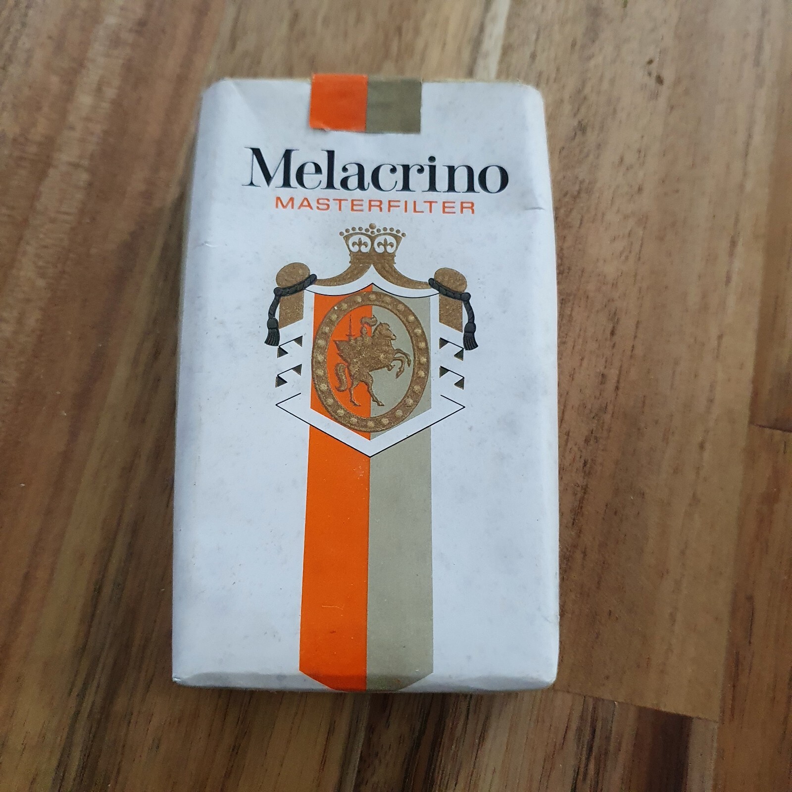 PACCHETTO SIGARETTE VINTAGE VUOTO OLD CIGARETTES PACKET EMPTY- MELACRINO