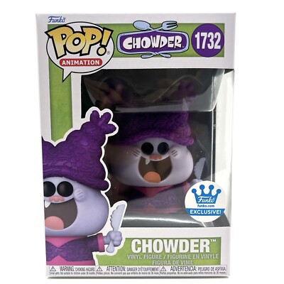 Funko Pop! Cartoon Network Chowder #1732 Funko Shop Exclusive w/ Protector