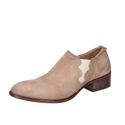 Women's shoes MOMA 7 (EU 37) ankle boots beige suede BK166-37