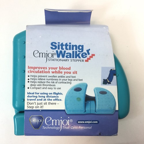 emjoi Stationary Stepper Sitting Walker Portable Home Travel Office Reduce DVT